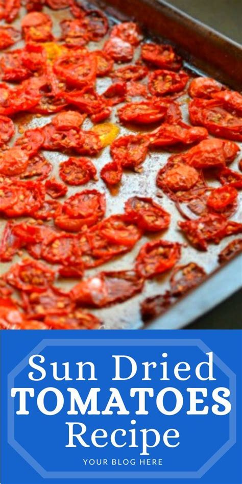 Looking for a ridiculously delicious way to use and preserve all the cherry tomatoes from your ...