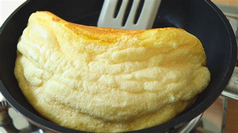 Super Fluffy Souffle Omelette Recipe - YouTube