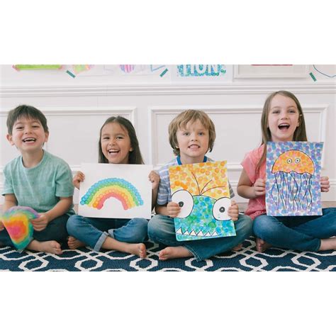 Do-A-Dot Art - Rainbow Colour Dot Markers - 6 Pack - Online Toys Australia