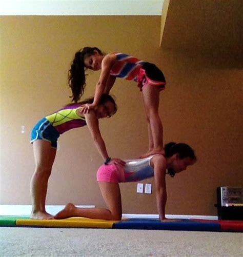 3 Person Acro Stunts | Partner yoga poses, 3 person yoga poses, Yoga ...