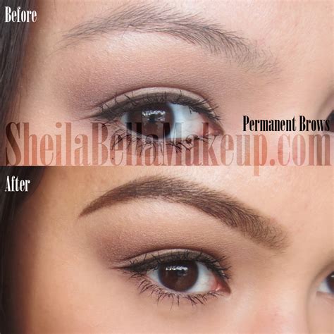 Permanent Makeup Eyebrows: Powdered Look : Sheila Bella Permanent Makeup