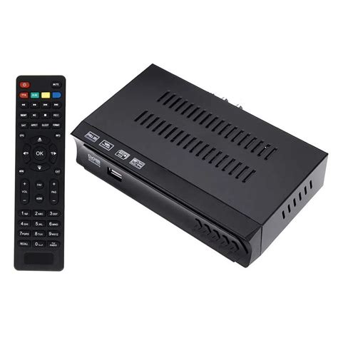 Free To Air DVB S2 DVB S MPEG 4 Digital Satellite Receiver Support USB ...