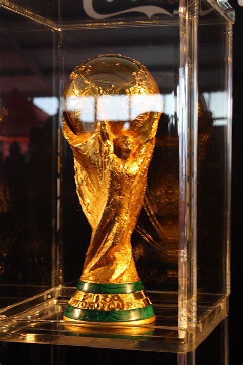 FIFA World Cup Trophy | Made of 18 carat gold with a malachi… | Flickr