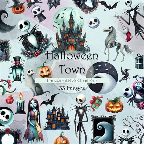 NBC Halloweentown, Christmas Clip Art, Halloween Clip Art, Transparent ...