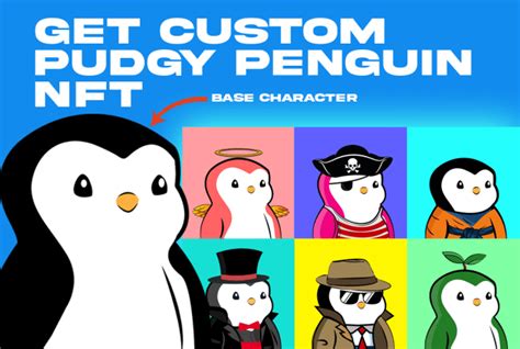 Make a custom pudgy penguin nft avatar by Creative_axis | Fiverr