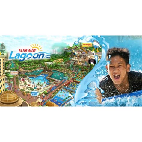 Sunway lagoon Tickets **NEW**, Tickets & Vouchers, Local Attractions ...