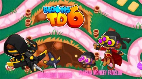 plasma monkey fan club + crossbow master! dart monkey upgrades bloons td 6 EP2 - YouTube