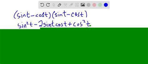 SOLVED:Show that sin2 t=2 sint cost . (Hint: Let s=t and use a Sum Identity.)