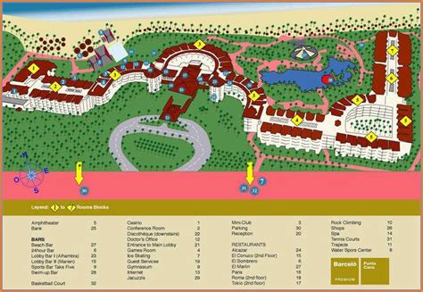 Mapa Hotel Occidental Xcaret Map : Resume Examples