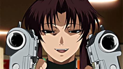 Badass Anime Characters would not be complete without Revy from Black Lagoon. She loves her ...