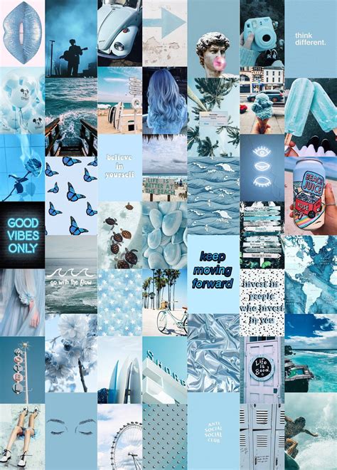 Cute Wallpapers Collage Blue / 'b e t t e r d a y s' by creativejawns.