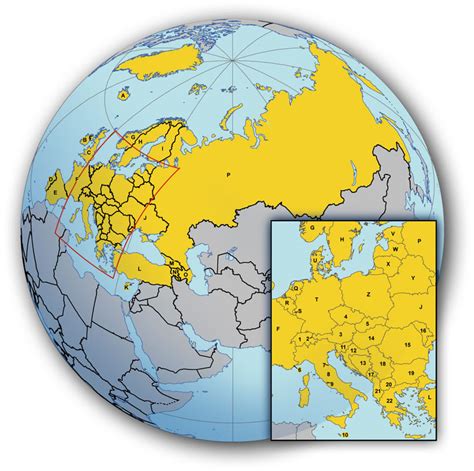 Blank Northern Eurasia Map