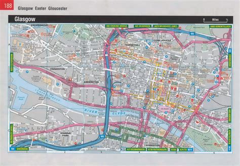 Maps of Glasgow | Detailed map of Glasgow in English | Maps of Glasgow ...