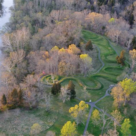 (Colour online) Aerial photograph of Serpent Mound. (Photograph ...