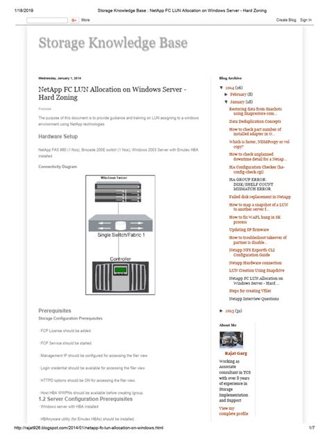 Storage Knowledge Base _ NetApp FC LUN Allocation on Windows Server ...