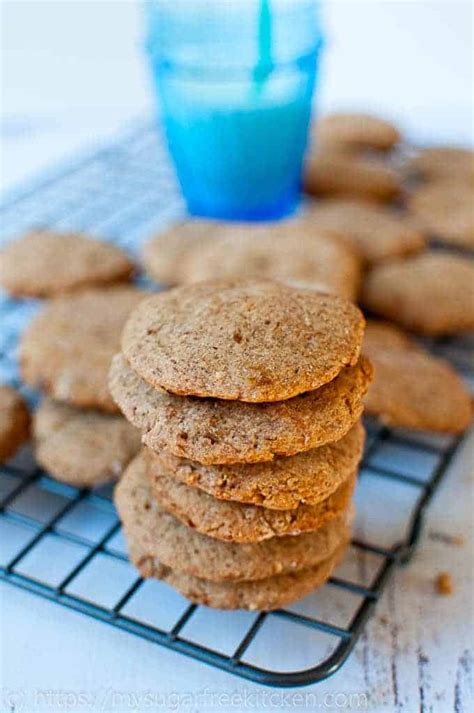 Almond Flour Peanut Butter Cookie Recipe | My Sugar Free Kitchen