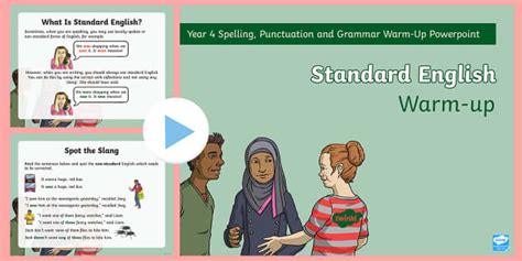 KS2 Standard English Warm-Up PowerPoint (teacher made)