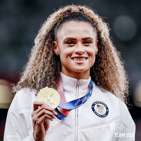 Sydney McLaughlin, USA Track and Field, Gold Medal in Women’s 400m Hurdles and 4x400m Team Relay ...