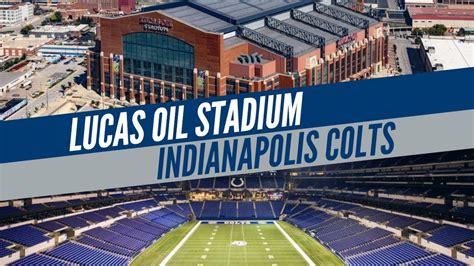 Lucas Oil Stadium - Indianapolis Colts (NFL) - YouTube