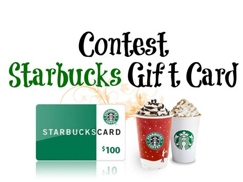 Contest: $100 Starbucks Gift Card | Entertain Kids on a Dime Blog