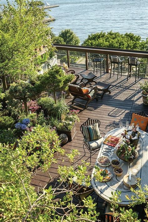 New York Rooftop Garden Reverie | Rooftop garden, Rooftop terrace ...