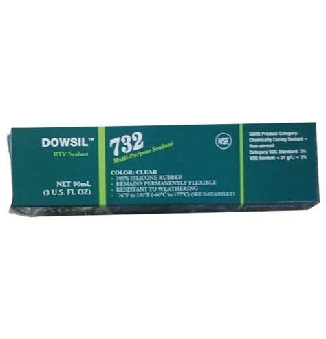 Black Dowsil 732 RTV Sealant at Rs 500/piece in Kolkata | ID: 26253478862