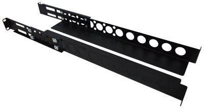 1U 19 inch Universal Server Rack Rails - Adjustable Depth - 300mm to ...