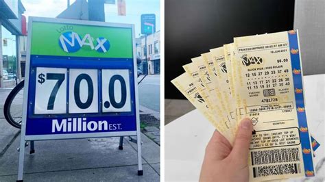 Lotto Max Winner For The $70M June 22 Draw Is Shared Between 2 Tickets - Narcity