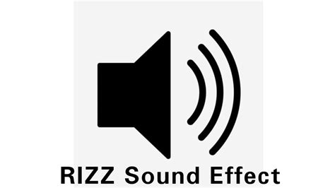 RIZZ Sound Effect - YouTube