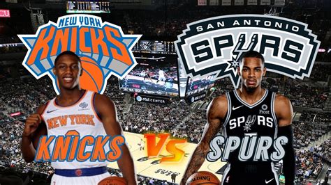 New Yorks Knicks vs San Antonio Spurs Live Play by Play & Scoreboard ...