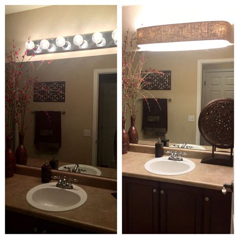 Bathroom lighting diy, Diy light fixtures, Bathroom light fixtures