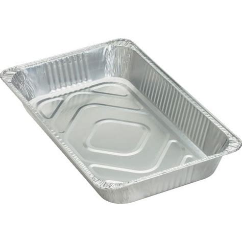 Genuine Joe Full-size Disposable Aluminum Pan 8.8 quart Pan - Aluminum ...