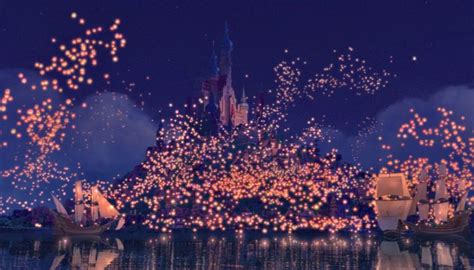 Tangled lanterns scene, Tangled lanterns, Disney images