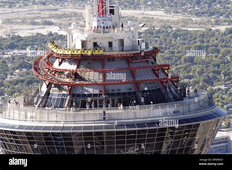 Stratosphere tower roller coaster las hi-res stock photography and images - Alamy