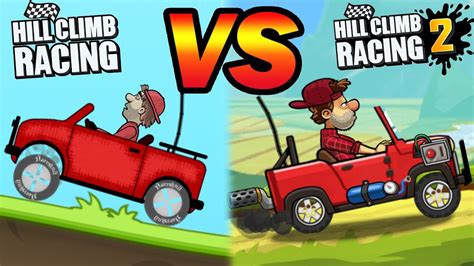 Hill Climb Racing JEEP vs JEEP Hill Climb Racing 2 🏆 | GamePlay - YouTube