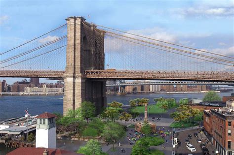 Brooklyn Bridge Park's Emily Roebling Plaza Takes Shape in DUMBO ...