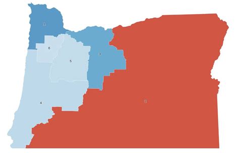 Oregon Democrats propose a congressional district map that would likely ...