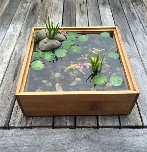 21 Container Pond Ideas | Patio Pond Ideas For Small Spaces – Fishkeeping Forever | Jardin d'eau ...