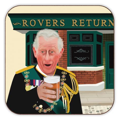 Ultimate Coronation - personalised beer coasters designed by AbiGoLucky