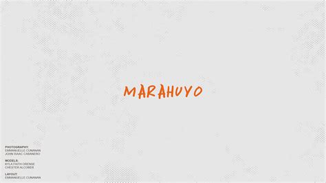 Marahuyo on Behance