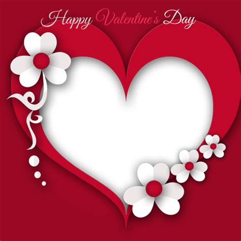 Valentine Photo Frame - Profile Picture Frames for Facebook