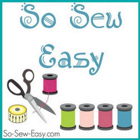 So Sew Easy - YouTube