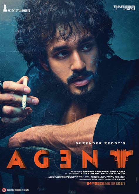 Akhil Akkineni's next titled 'Agent', Intriguing first look ...