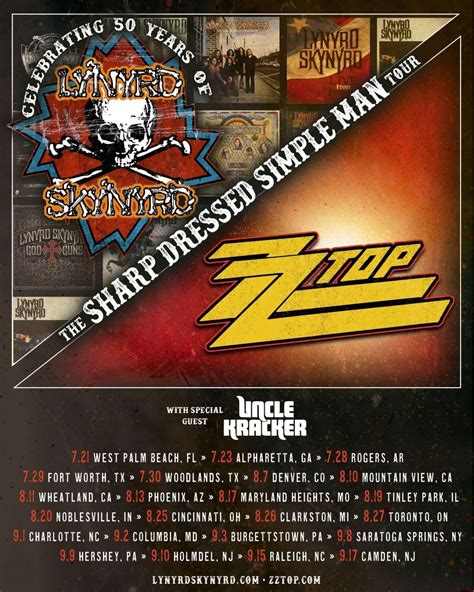 Zz Top And Lynyrd Skynyrd Tour 2024 Schedule - Kirby Rozelle