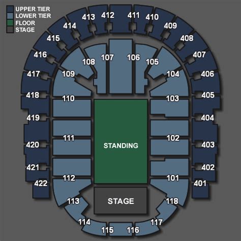 O2 Arena London seating plan - Detailed seat numbers - MapaPlan.com