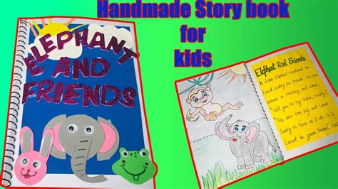 DIY Book Story for kids | How to make story book | Handmade kids story ...