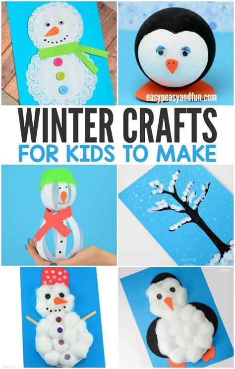 Winter Crafts for Kids to Make - Fun Art and Craft Ideas for All Ages ...