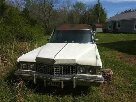 Rebuilt engine 1974 Cadillac Fleetwood Superior Hearse for sale