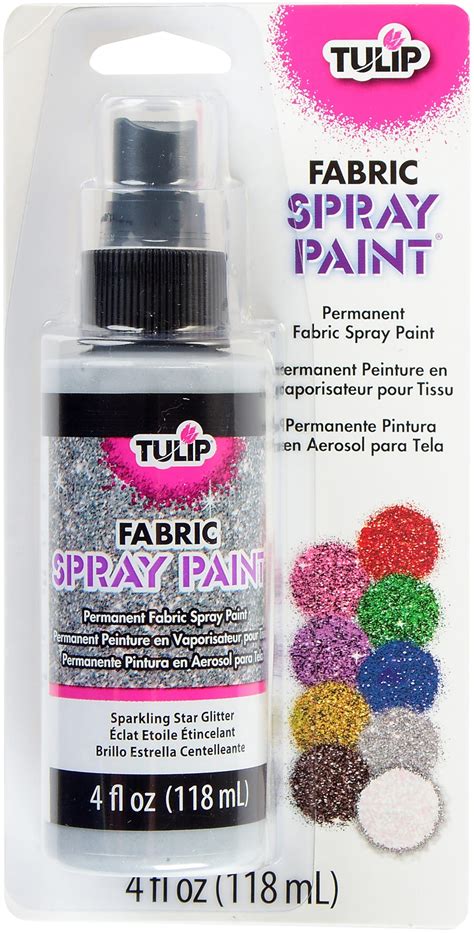 Tulip Fabric Spray Paint 4oz-Sparkling Star Glitter | Michaels