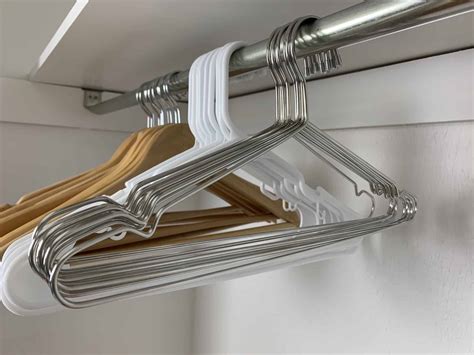 Best Space Saving Hangers for Clothes - Single Girl's DIY